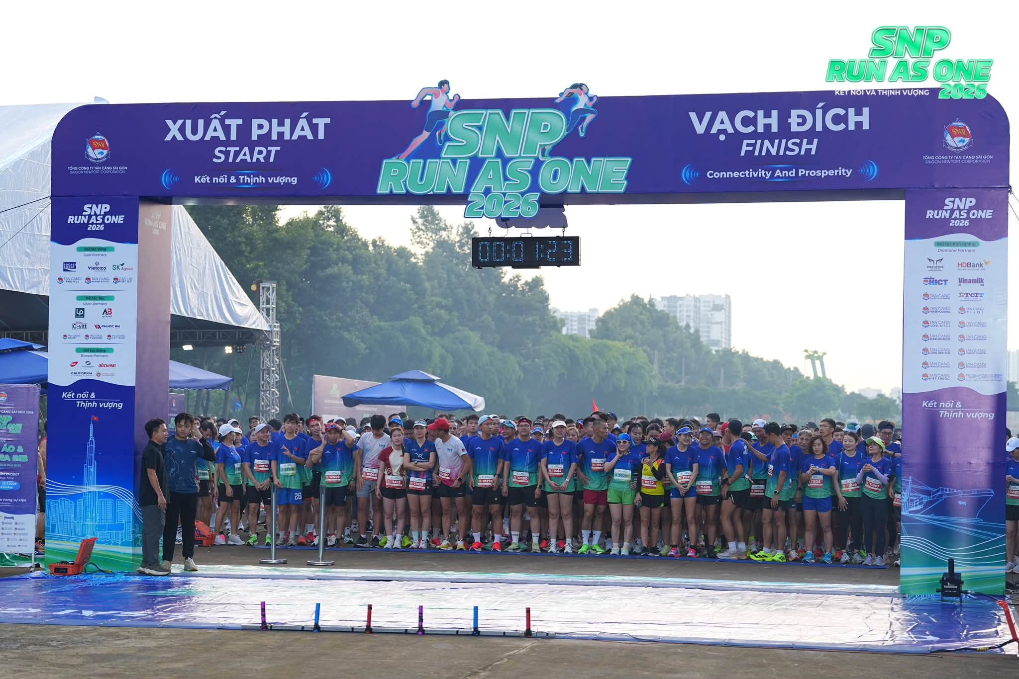 SNP Run As One 2026 – Trọn Gói Thiết Bị Sự Kiện Cho Giải Chạy Gần 2.000 Vận Động Viên