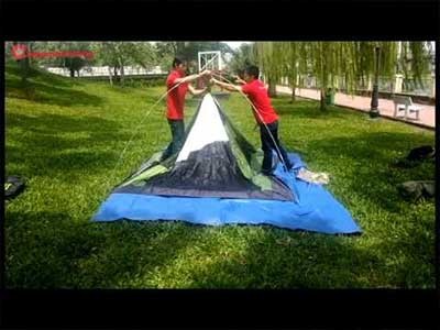 6 bước dựng lều cắm trại (lều bánh ú) cho người mới bắt đầu